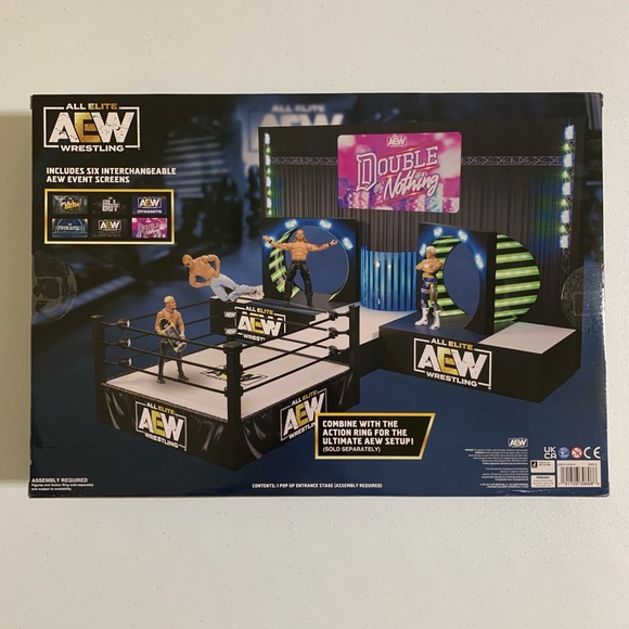 All Elite AEW Wrestling Unrivaled Collection Pop Up Entrance Stage-NIB - Picture 4 of 7